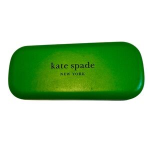 Kate Spade NY High End Green Eyewear Eyeglasses Hard Case MINTY